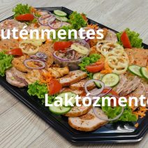 Glutén és laktózmentes sültes hidegtál